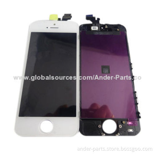 OEM Brand New LCD and Digitizer Glass Assembly Replacement for iPhone 5, Wholesale Price